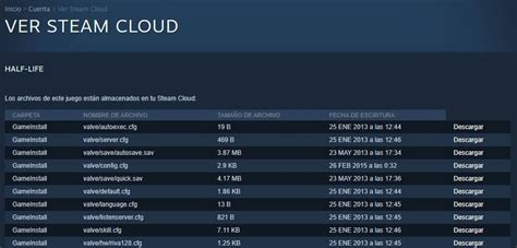 Steam Cloud Descargar Ver Y Borrar Partidas Guardadas De Los Juegos