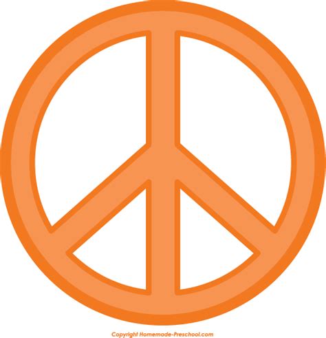 Free Peace Sign Clip Art Pictures Clipartix