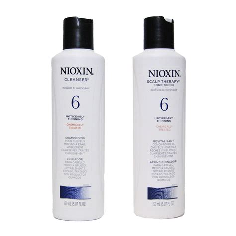 Nioxin System 6 Cleanser Scalp Therapy 2 Piece Set