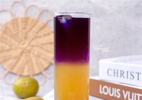 Resep Orange Butterfly Pea Tea Oleh Ika Wardani Cookpad