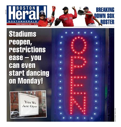 Boston Herald Front Page Gallery