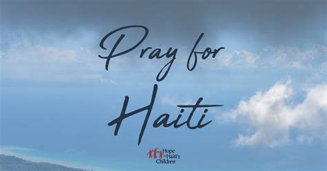 Statement on the Current Unrest in Haiti - Hope for Haiti's Children