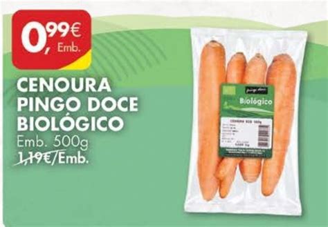 Promo O Cenoura Pingo Doce Biol Gico G Em Pingo Doce