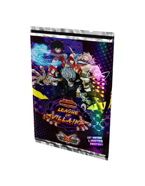 My Hero Academia Ccg League Of Villains Booster Pack Rekreation Games