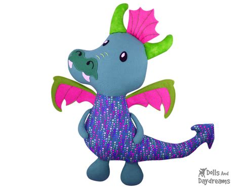 Dragon Sewing Pattern | Dolls And Daydreams