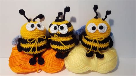 Ape Uncinetto Amigurumi Tutorial Bee Crochet Abeja Croche Abelha