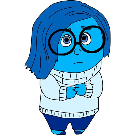 Sadness Svg Inside Out Clipart Inside Out Svg Png Anger J Inspire Uplift