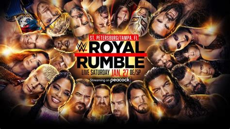 Final Line Up For Tonights WWE Royal Rumble 2024 PWMania Wrestling