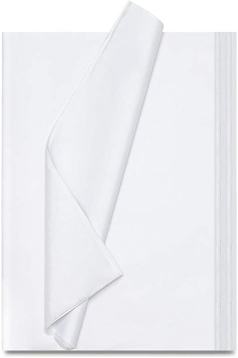 Simetufy White Tissue Paper For T Bags 115 Sheets Of 14 X 20 Inches White