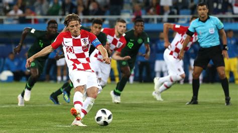 FIFA World Cup 2018: Luka Modric penalty secures 2-0 win for Croatia ...