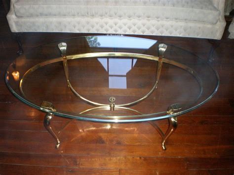 Stunning Vintage Hollywood Regency Brass Glass Coffee Table Antique Table Hollywood Regency