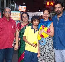 R. Madhavan Family Wife Son Daughter Father Mother Marriage Photos ...