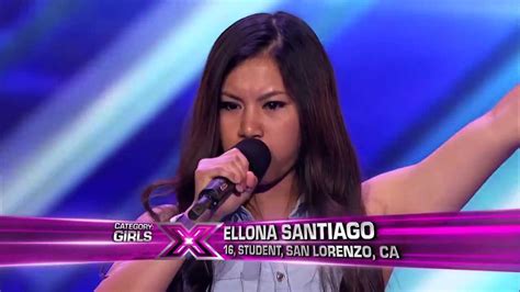 Ellona Santiago Wings The X Factor Usa 2013 Audition Youtube