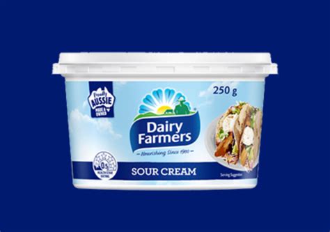 250g Sour Lite Cream Dairy Farmers North Qldseafoods