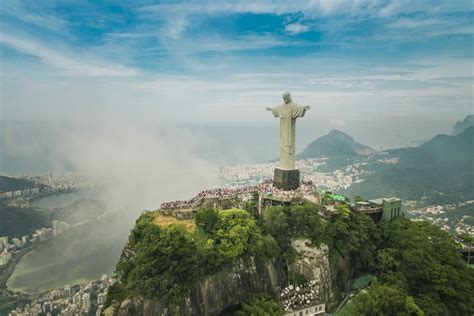 Christ The Redeemer Rio De Janeiro Brasil Dronestagram