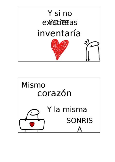 Carta Mmm Inventar A Yo Te Y Si No Existieras Coraz N Sonris A