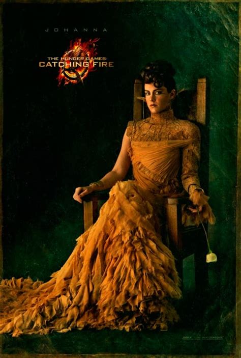 Los Juegos Del Hambre En Llamas ¡nuevos Póster Con Johanna Mason Y Beetee Noticias De