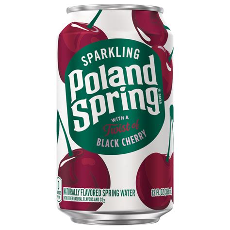 Poland Spring Sparkling Water Black Cherry 12 Oz Can Reviews 2022