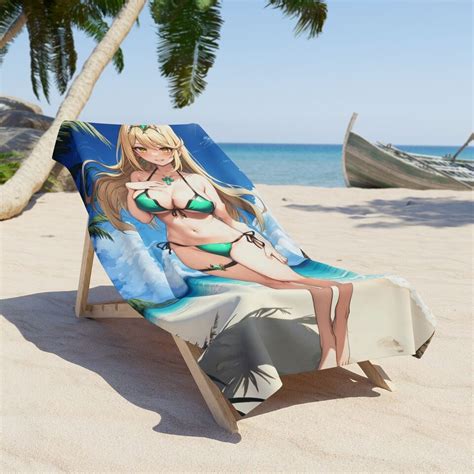 Anime Girl Xeno Blade Mythra Bikini Beach Towel Ebay