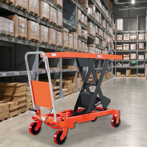 Tory Carrier Hydraulic Double Scissor Lbs Capacity Cart Lift Table