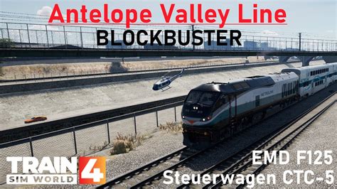 Train Sim World Antelope Valley Line Blockbuster Szenario Nr