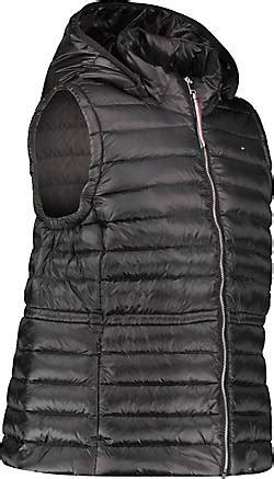 Tommy Hilfiger Damen Daunenweste Mit Kapuze Crv Feminine Lw Down Vest