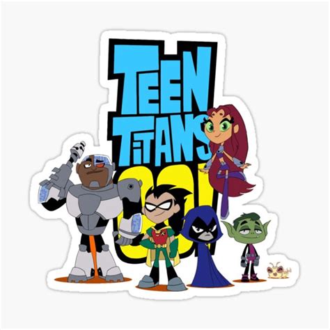 Teen Titans Go Stickers | Redbubble