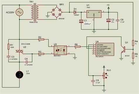 An Electronic Circuit Diagram Showing The Current Voltages And Power