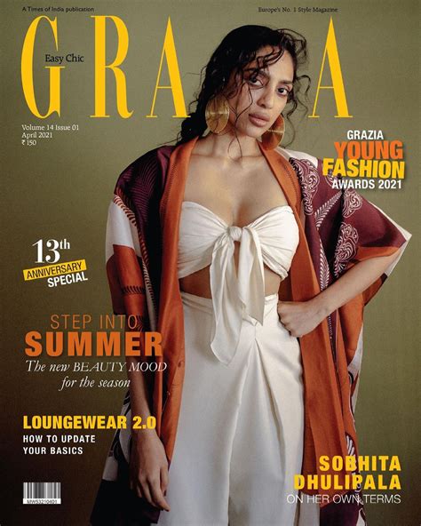 Sobhita Dhulipala Raises Temperature With Her Sexy Magazine Cover Shoot