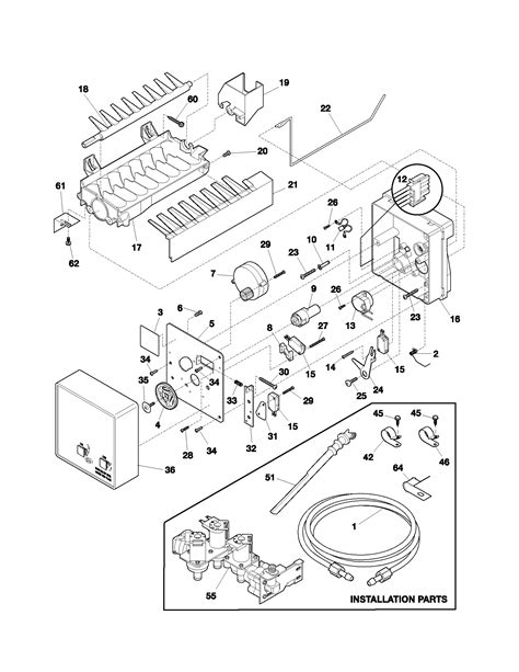 Frigidaire Ice Maker Diagram