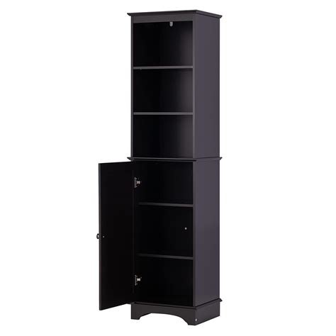 Buy Spirich Home Freestanding Storage Cabinet With Three Tier Shelves