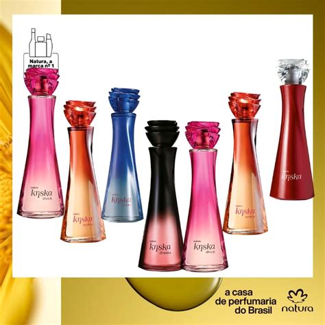 KRISKA Perfume Feminina Natura Original 100 ML Shopee Brasil