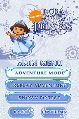 Dora the Explorer: Dora Saves the Snow Princess (2008) - MobyGames