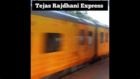 Tejas Rajdhani Express Full Speed 130 Kmph Tejasrajdhaniexpress 130kmph Shorts Fullspeed