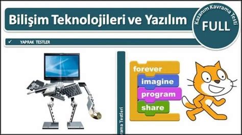 Bilişim Teknolojileri ve Yazılım Yaprak Test Özgür ŞEREMET