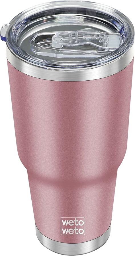 Wetoweto 30oz Tumbler Stainless Steel Vacuum Insulated Water Coffee