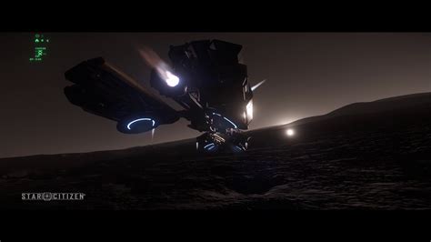 Star Citizen Vfx Drake Dragonfly Thruster Effects Youtube