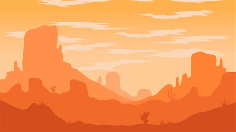 animated cartoon background looped animation desert Stock Footage Video ...