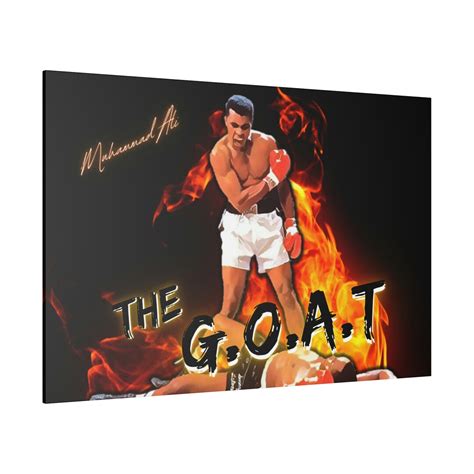 Muhammad Ali the G.O.A.T. Legendary Boxing Champion Sports - Etsy