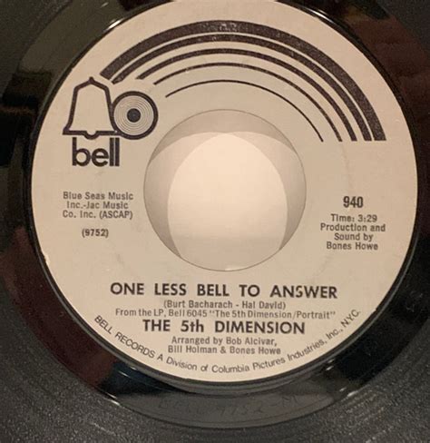 The Th Dimension One Less Bell To Answer Feelin Alright