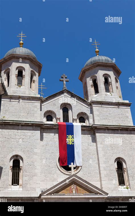 St Nicholas Church Cathedral Square Kotor Old Town Unesco World