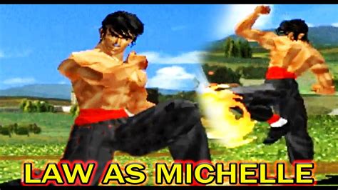 Tas Marshall Law With Michelle S Moves Gameplay Tekken Arcade