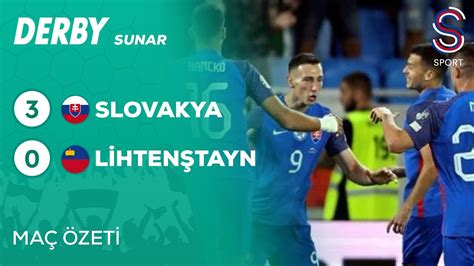 Slovakya Liechtenstein Euro Avrupa Ampiyonas Elemeleri J