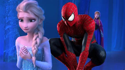 Total 77 Imagen Frozen Elsa Y Spiderman Abzlocalmx