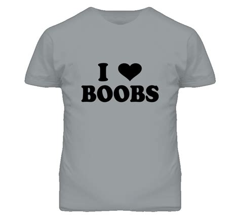 I Heart Love Boobs T Shirt