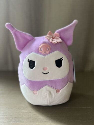 Squishmallows Kuromi 8 Hello Kitty Pink Purple Sanrio Plush Bnwt