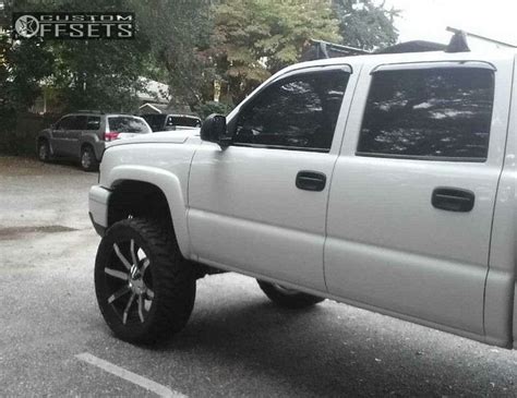 2006 Chevrolet Silverado 1500 With 24x9 5 15 KMC Slide And 37 13 5R24