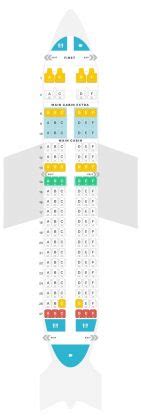 American Airlines A319 Seat Map — Review | Airportix