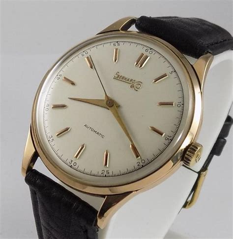 Eberhard Co Bidynator Full 18K Gold Beautiful 11601 Uomo