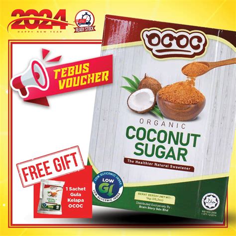 Gula Kelapa Organik Asli Ococ Dr Rizal Abu Bakar Coconut Sugar